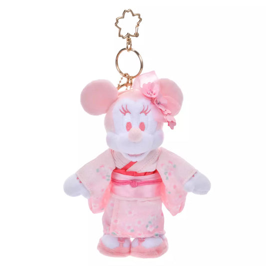 PRE ORDER.- Sakura 2025 - Kimono Minnie Plush Keychain