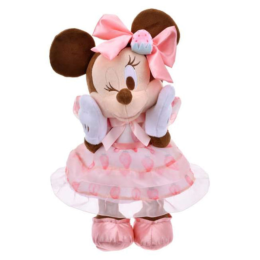 PRE ORDER - JAPAN LIMITED - Minnie - Strawberry Plush