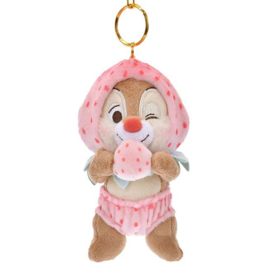 PRE ORDER - JAPAN LIMITED - Dale - Strawberry Plush Keychain