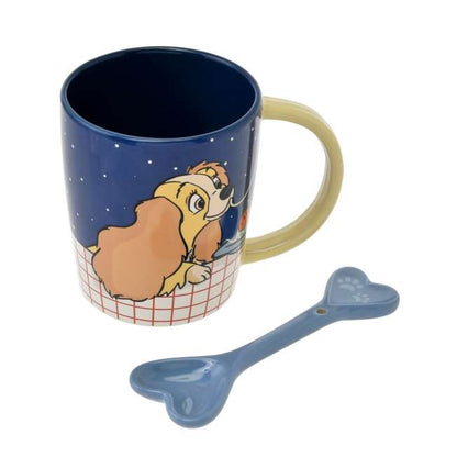 Japan Limited - 70th anniversary - Lady & the Tramp - Mug & Spoon Set