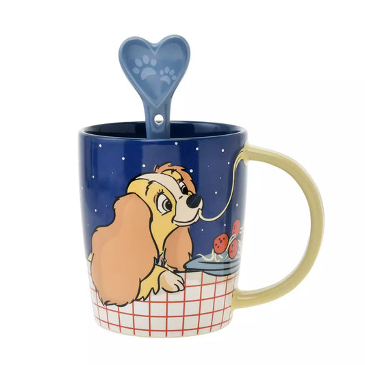 Japan Limited - 70th anniversary - Lady & the Tramp - Mug & Spoon Set