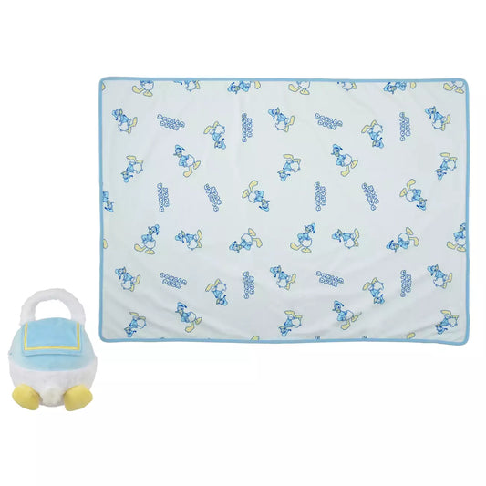 JAPAN LIMITED - Donald the King Birthday - MOKOMOKO Blanket with Case