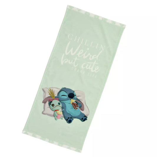 (June 10/13 preorder) Japan Limited - Stitch & Scrump - Cotton Face Towel - Stitch Day Collection