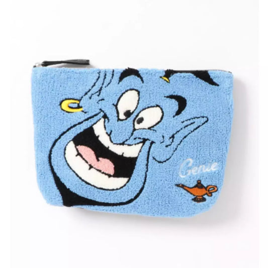 Disney Japan - Aladdin - Genie - Embroidered Pouch