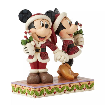 NOV 4 PREORDER - Japan Disney Store - Christmas 2025 - Enesco - Mickey & Minnie Figure