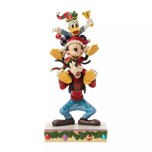 NOV 2 PREORDER - Japan Disney Store - Christmas 2026 - Disney Traditions - Mickey, Donald & Goofy - Enesco Figure