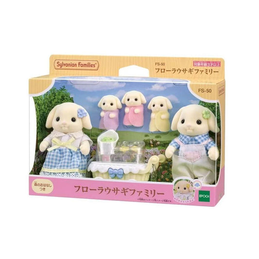 JAPAN LIMITED - Sylvanian Families - Flora Rabbit Family