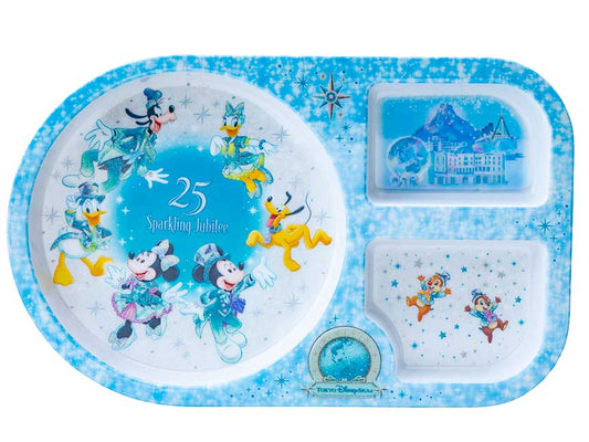 APRIL 8 PREORDER - Disneysea 25th Anniversary - Sparkling Jubilee - Souvenir Plate (kids)