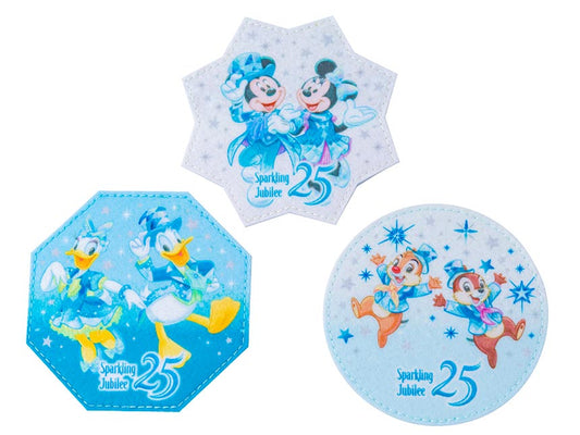 APRIL 8 PREORDER - Disneysea 25th Anniversary - Sparkling Jubilee - Souvenir Random Coaster