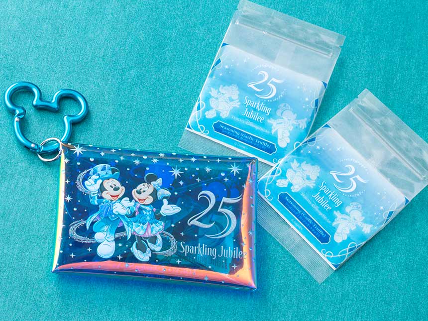 APRIL 8 PREORDER - Disneysea 25th Anniversary - Sparkling Jubilee - Souvenir Pouch