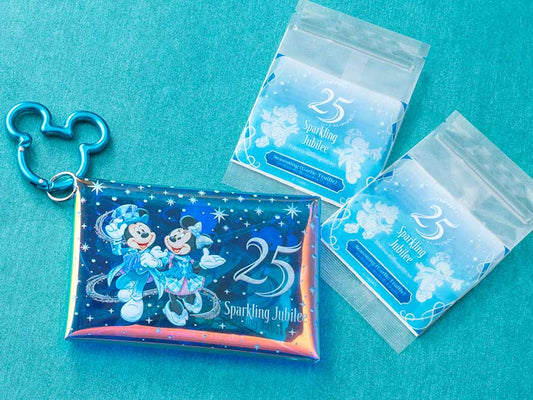 APRIL 8 PREORDER - Disneysea 25th Anniversary - Sparkling Jubilee - Souvenir Pouch