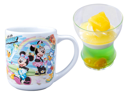JUNE 11 PREORDER - Tokyo Disney Resort - Hello Hello Summer - Mickey & Minnie Mouse - Souvenir Mug