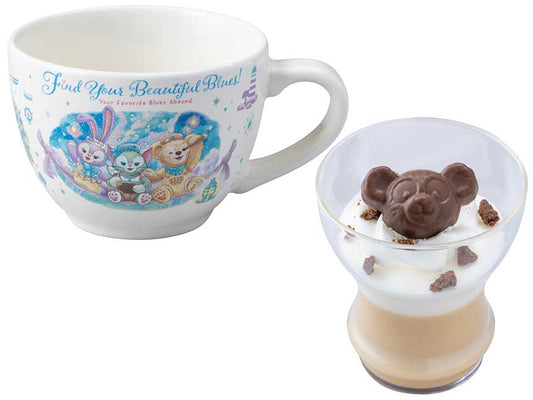JULY 8 PREORDER - Disneysea Limited - Duffy & Friends - Find Your Beautiful Blues - Souvenir Mug