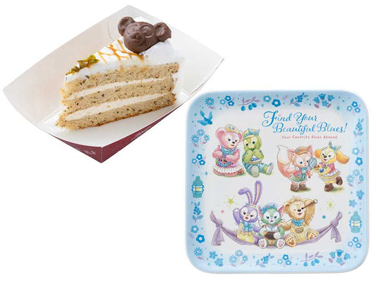 JULY 8 PREORDER - Disneysea Limited - Duffy & Friends - Find Your Beautiful Blues - Souvenir Plate