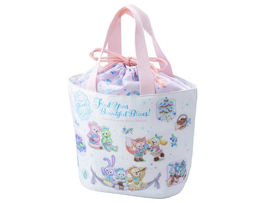 JULY 8 PREORDER - Disneysea Limited - Duffy & Friends - Find Your Beautiful Blues - Souvenir Lunch Case