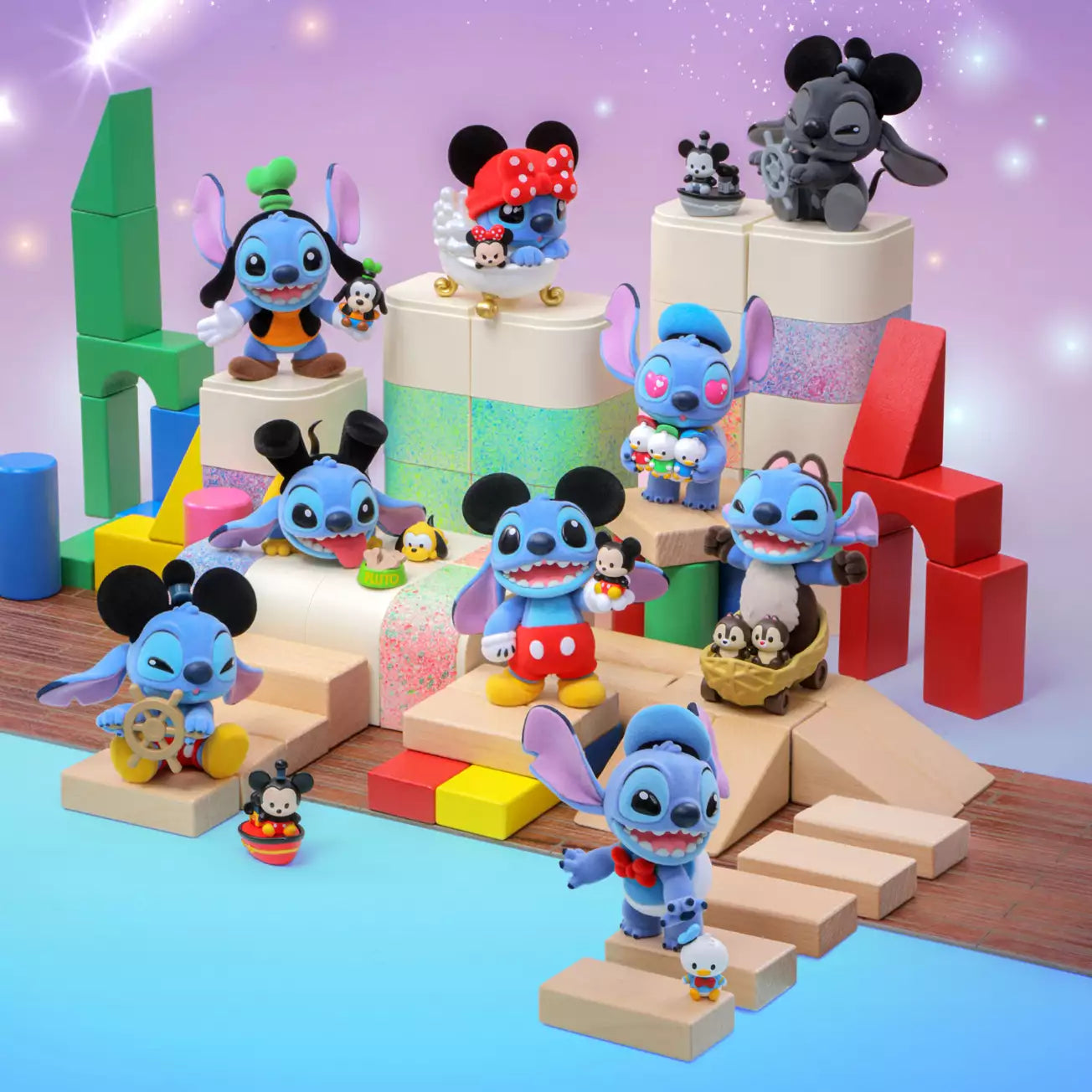 Disney Japan - "Stitch: Fancination" - Mickey & Friends - Figure Blind Box