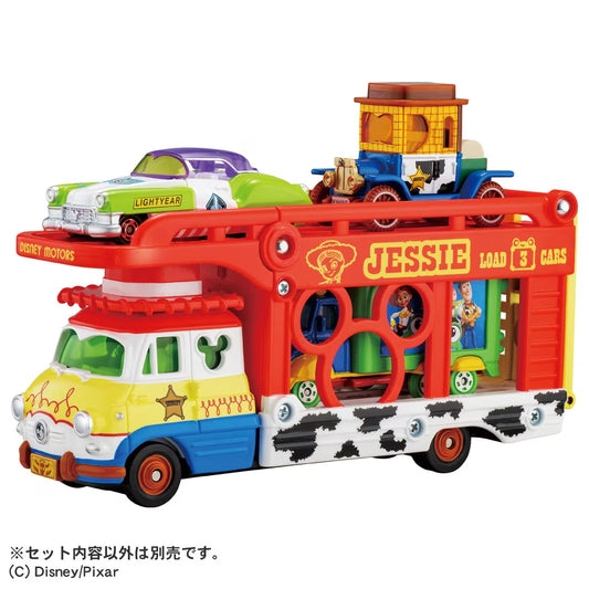 Takara Tomy x Disney - Dream TOMICA Disney Motors Pulz Trampo Toy Story 5 - Jessie