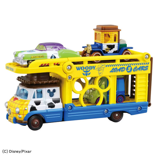 Takara Tomy x Disney - Dream TOMICA Disney Motors Pulz Trampo Toy Story 5 - Woody