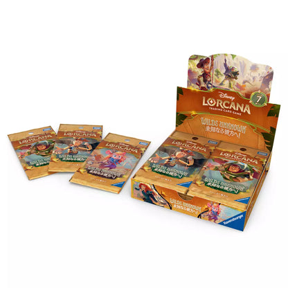 Disney Lorcana TCG Japanese Version Booster Pack WILDS UNKNOWN: Beyond the Unknown! DB (Box Unit)