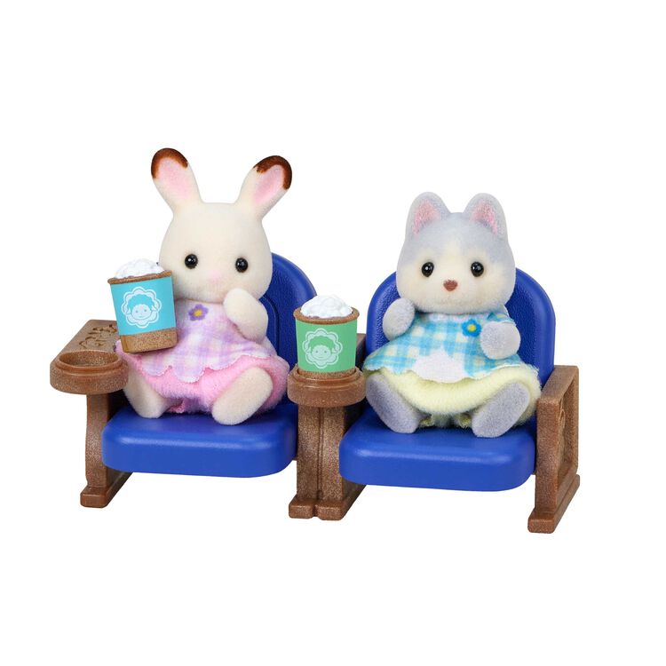 JAPAN LIMITED - Sylvanian Families - Baby Theatre Set - Chocolate Rabbit & Husky