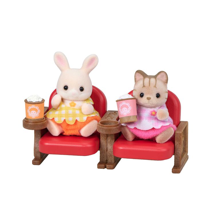 JAPAN LIMITED - Sylvanian Families - Baby Theatre Set - Margaret Rabbit & Striped Cat