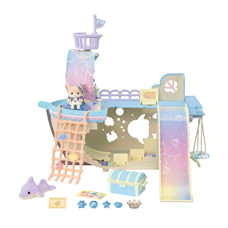 JAPAN LIMITED - Sylvanian Families - Dream-Colored Mermaid Ship