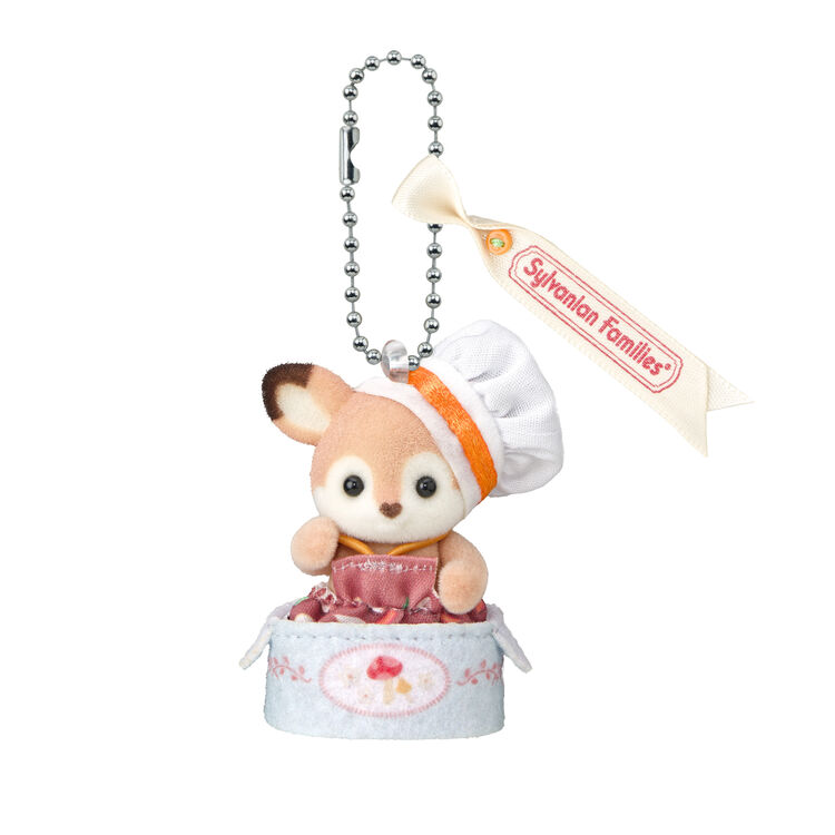 Sylvanian Families Japan - Baby Deer - Warm Soup Keychain