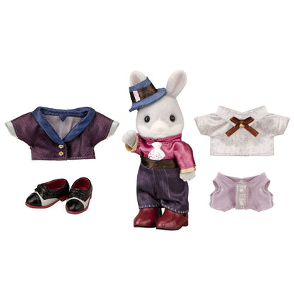 Sylvanian Families Japan - Town's Wonderful Coordination Set - Cotton Rabbit Brother