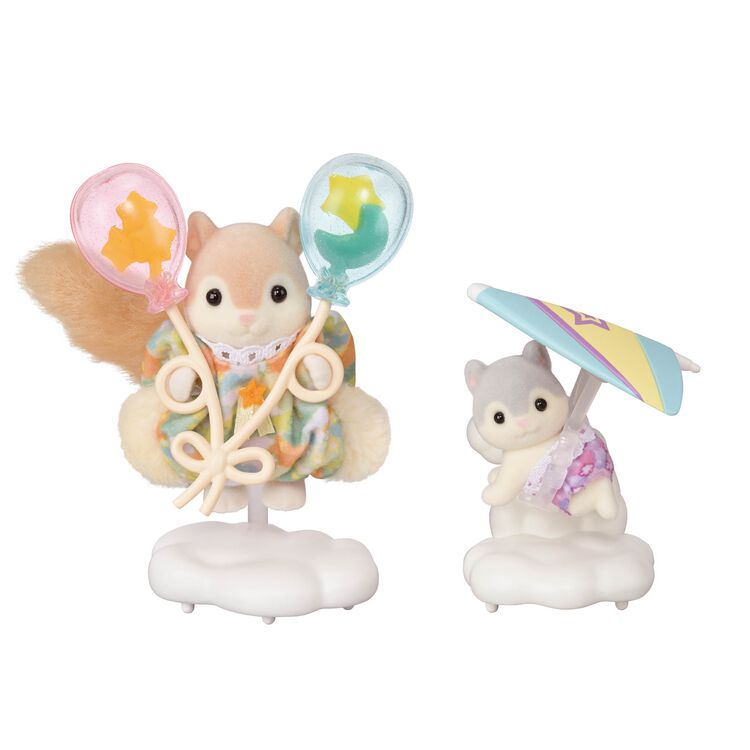 MARCH 14 PREORDER - Sylvanian Families Japan - Flying Squirrel Siblings - Sky Walk Set