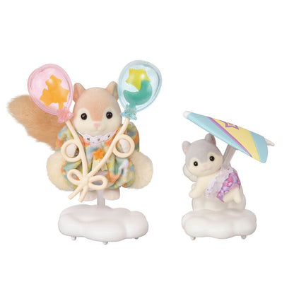 MARCH 14 PREORDER - Sylvanian Families Japan - Flying Squirrel Siblings - Sky Walk Set