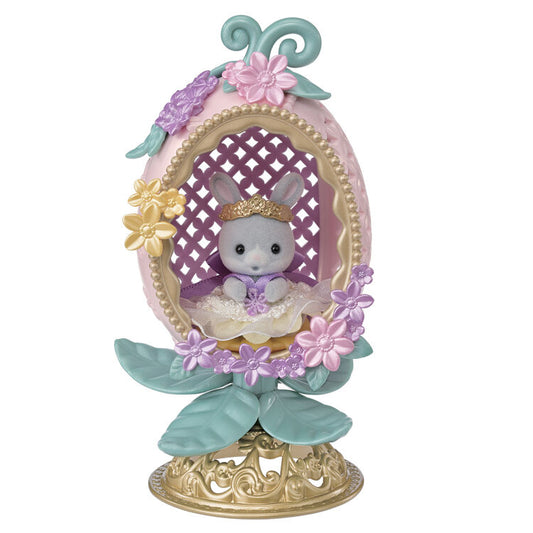 FEB 26 PREORDER - Sylvanian Families Japan - Cotton Rabbit Floral Egg