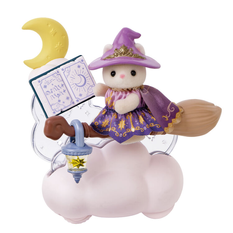 APRIL 25 PREORDER - Japan Limited - Sylvanian Families - Little Tales Collection: The Flying Broom in the Moonlight