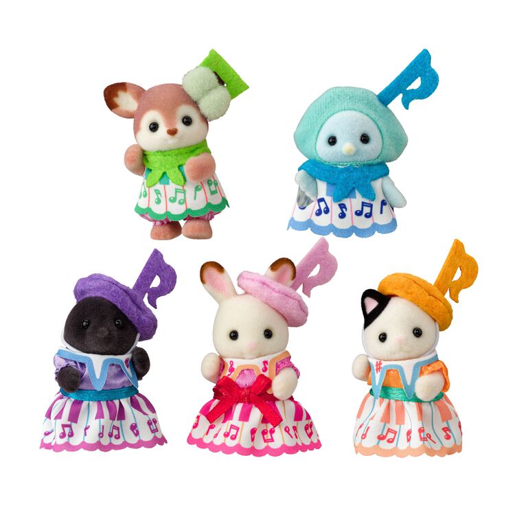 Sylvanian Families Japan - Gather 'round! Baby Set - Musical Notes