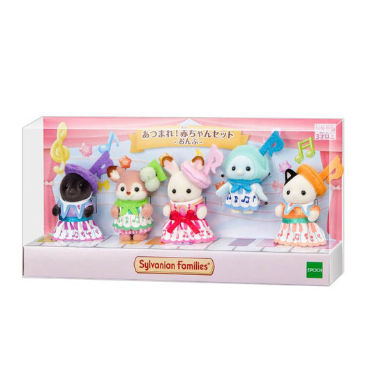 Sylvanian Families Japan - Gather 'round! Baby Set - Musical Notes
