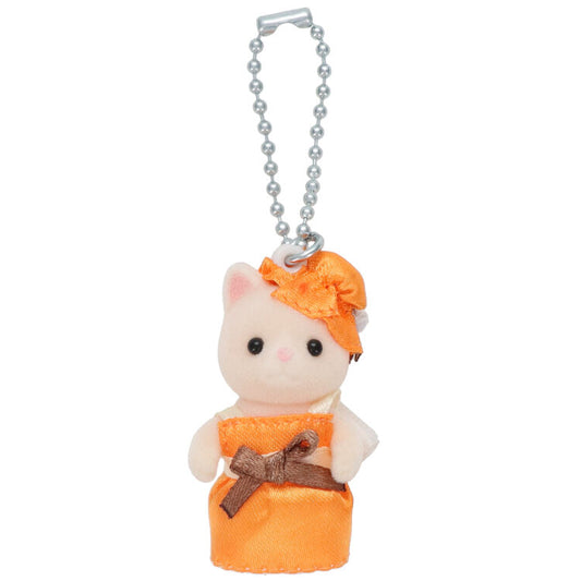 JAPAN LIMITED Sylvanian Families - Silk Cat - Keychain Doll