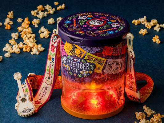 SEPT 15 PREORDER - Tokyo Disney Resort - Halloween 2026 - Coco - Light Up Popcorn Bucket with Guitar Charm