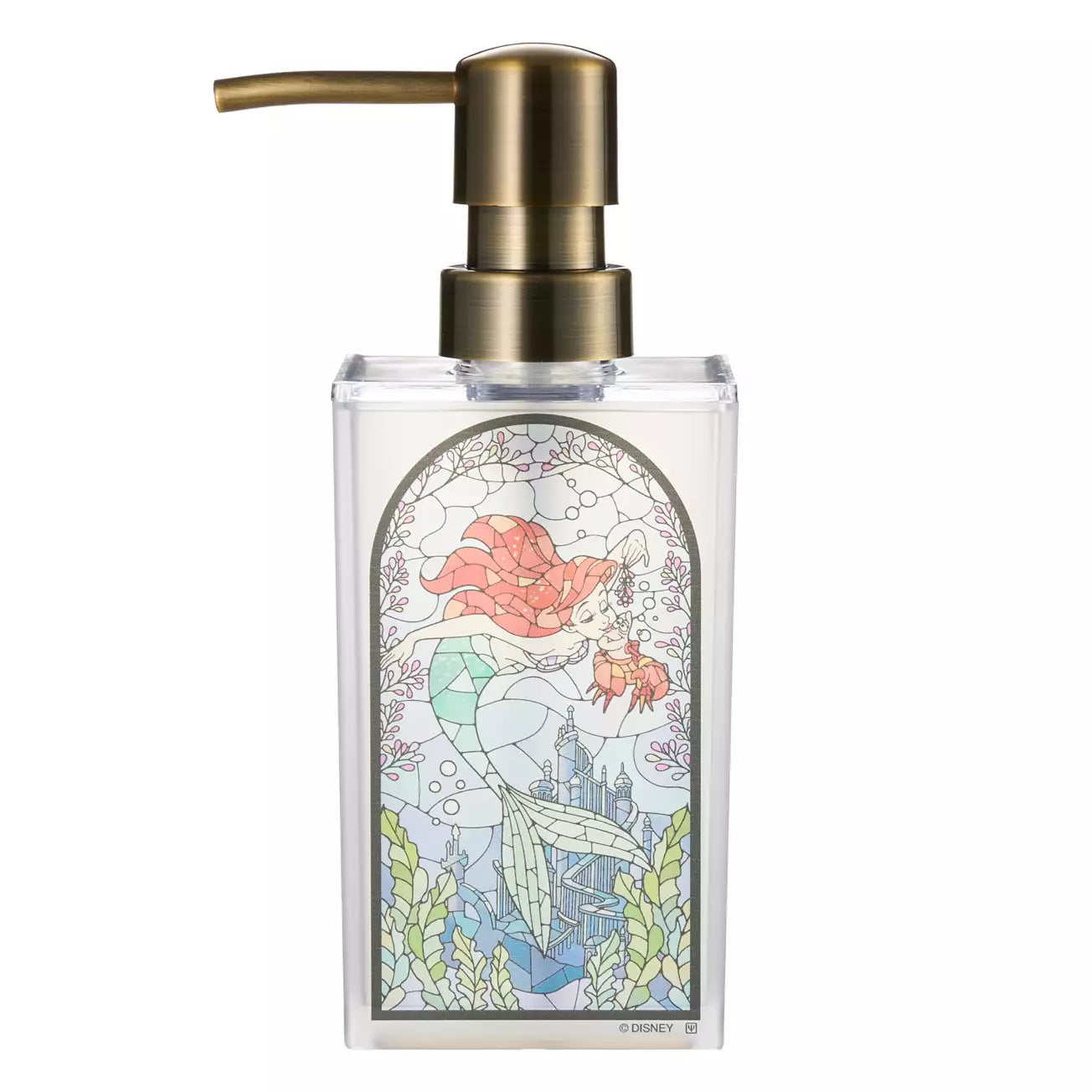 Disney Japan (Licensed Goods) - The Little Mermaid - Ariel - Stained Glass Foam Soap Dispenser