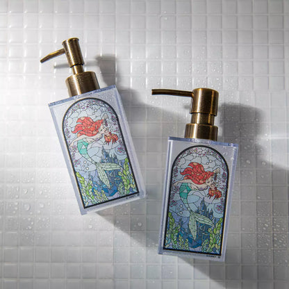 Disney Japan (Licensed Goods) - The Little Mermaid - Ariel - Stained Glass Liquid Soap Dispenser