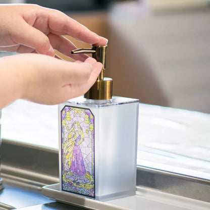 Disney Japan (Licensed Goods) - Rapunzel - Stained Glass Liquid Soap Dispenser