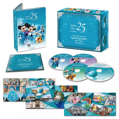 JULY 29 PREORDER - Tokyo DisneySea 25th Anniversary - Sparkling Jubilee Music Album [Premium Box]