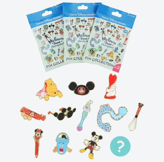 Tokyo Disney Resort - My Favourite Items - 2 Pin Mystery Bag - Vol 2