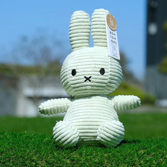 Miffy Japan - Corduroy Plush Toy - 23cm - Fresh Mint