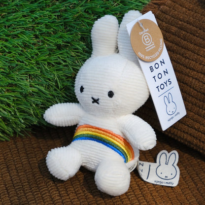 Miffy Japan - Corduroy Rainbow - Plush Keychain