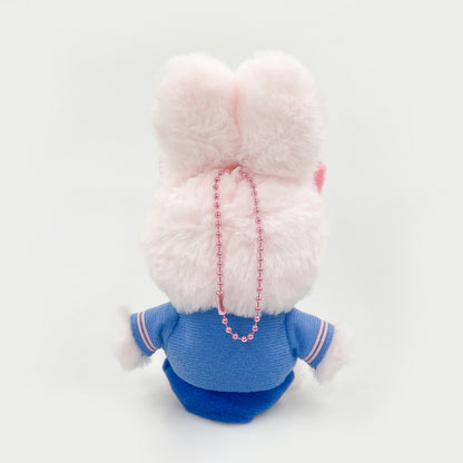 Esther Bunny Japan - Ribbon Bunny  - Station Attendant - Plush Keychain