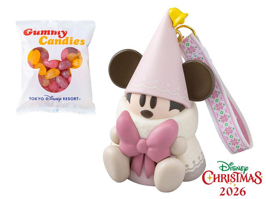 NOV 1 PREORDER - Tokyo Disney Resort - Christmas 2026 - Merry Lil Ring Ring - Pink Candy Case