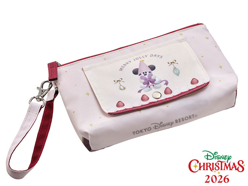 NOV 1 PREORDER - Tokyo Disney Resort - Christmas 2026 - Merry Lil Ring Ring - Souvenir Wet Tissue Case