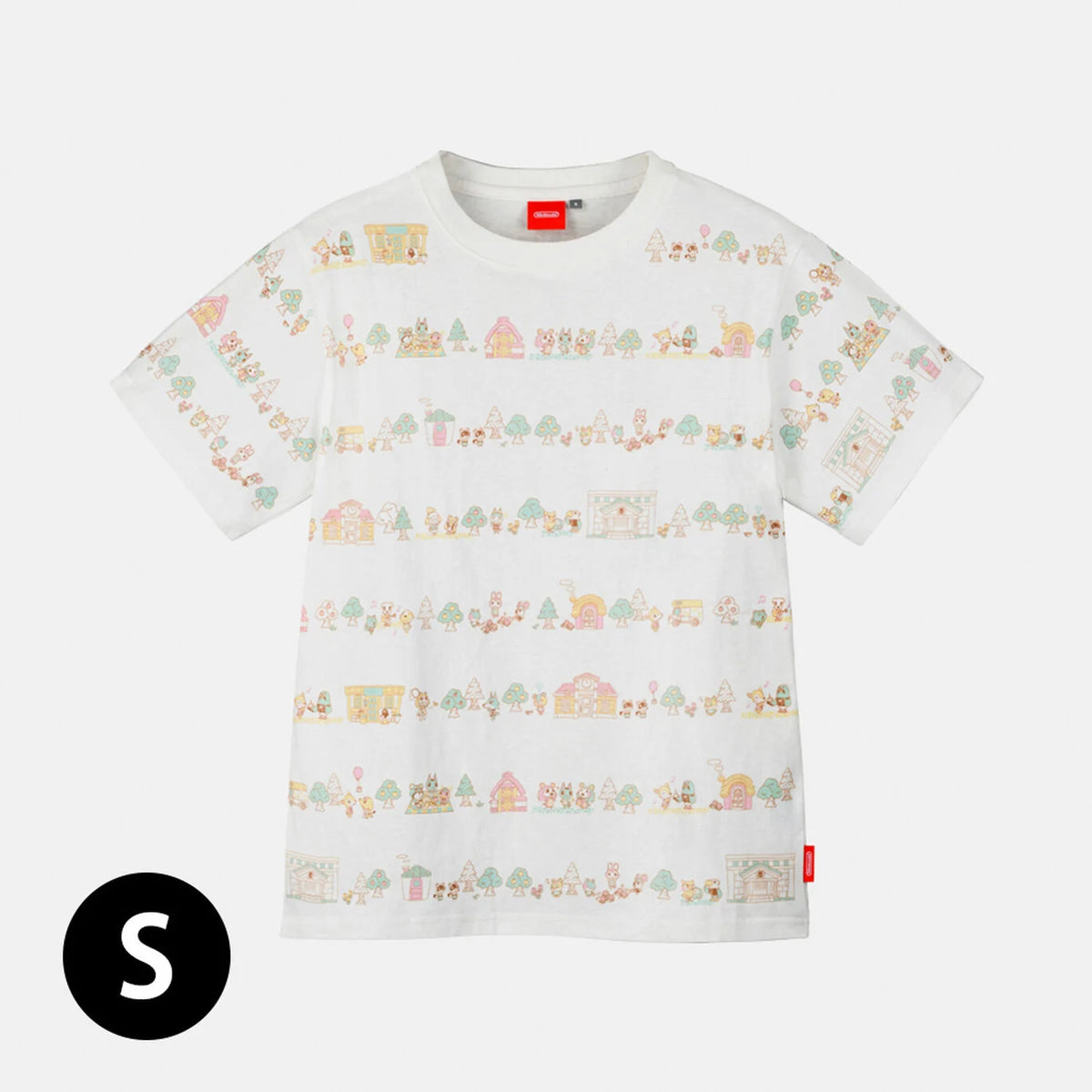 Nintendo Japan - Animal Crossing: New Horizons - Pastel Character Village T-Shirt
