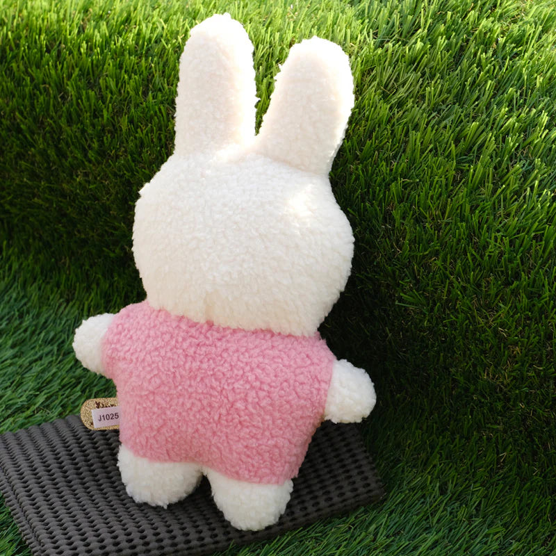 Miffy Japan -  Fluffy Plush Toy Cacao - Strawberry Chocolate