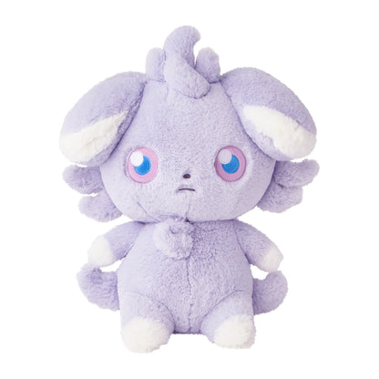 Japan Pokemon Center Original - Espurr - Fluffy Huggable Plush