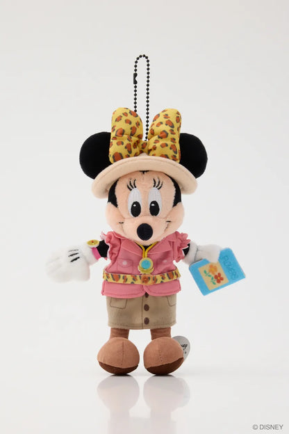 OCT 29 PREORDER - Disney Japan x Mus - NATUVENTURE Minnie Mouse Plush Keychain